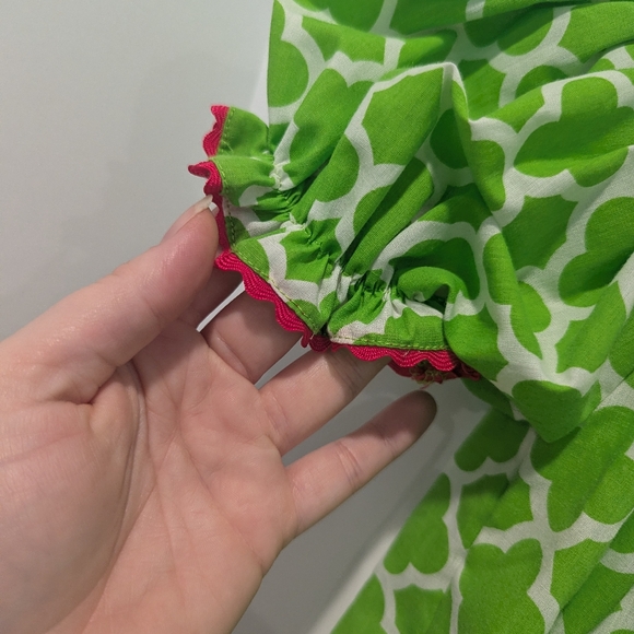 Hand Smocked Tinkerbell Dress - Picture 3 of 7